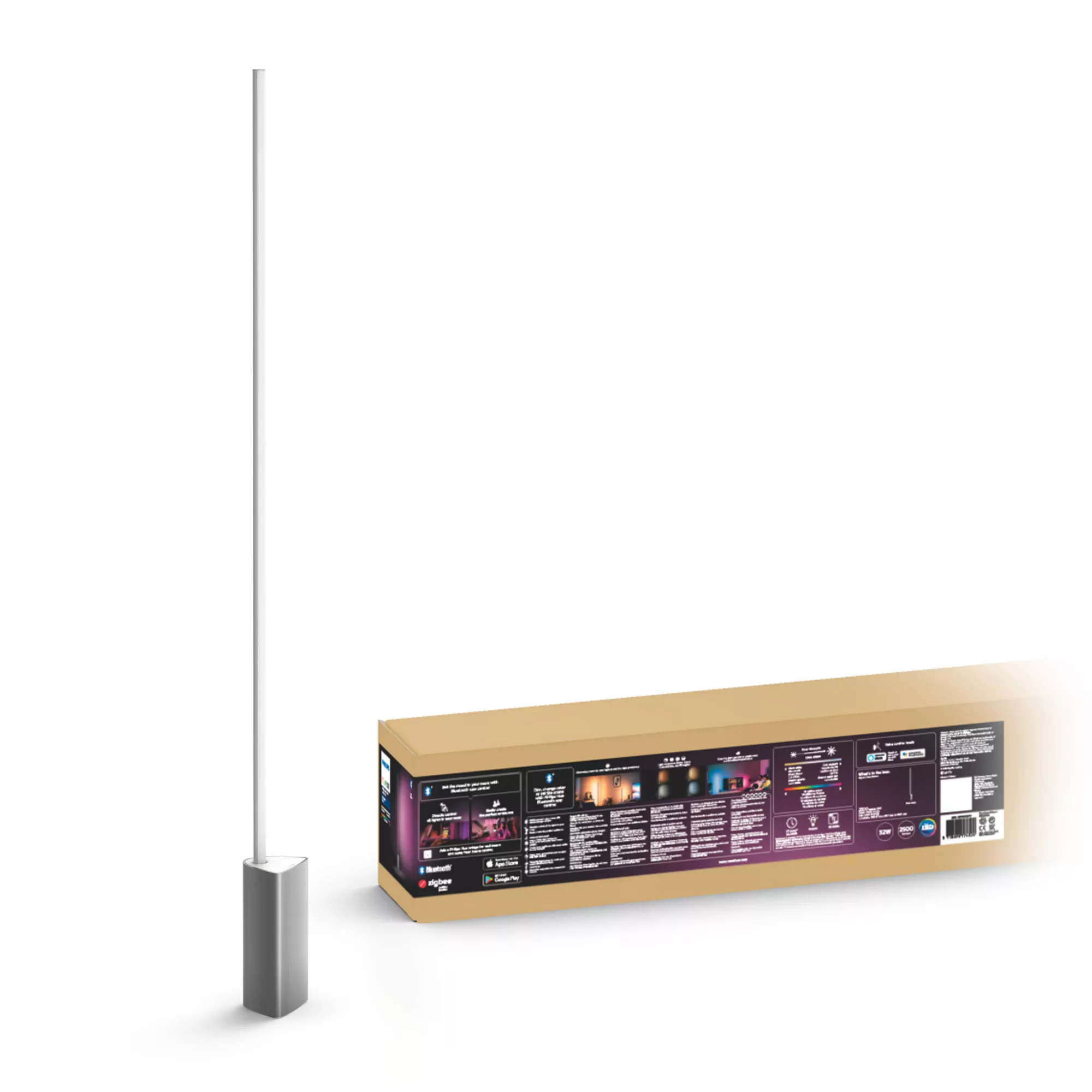 Philips by Signify Philips Hue White and colour ambience 4080248U9 Smart pedestal/post lighting Bluetooth/Zigbee