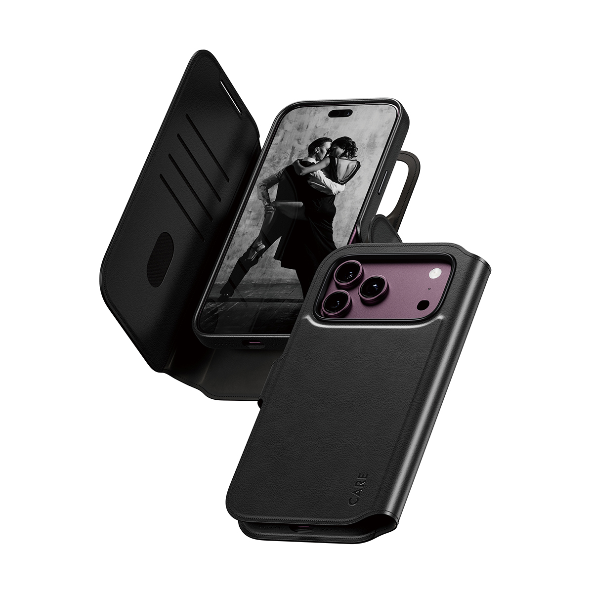 PanzerGlass CARE™ by PanzerGlass® Tango 2-in-1 Wallet Case Black w. MagSafe iPhone 18 Pro Max | 17 Pro Max | Bulk – image 1