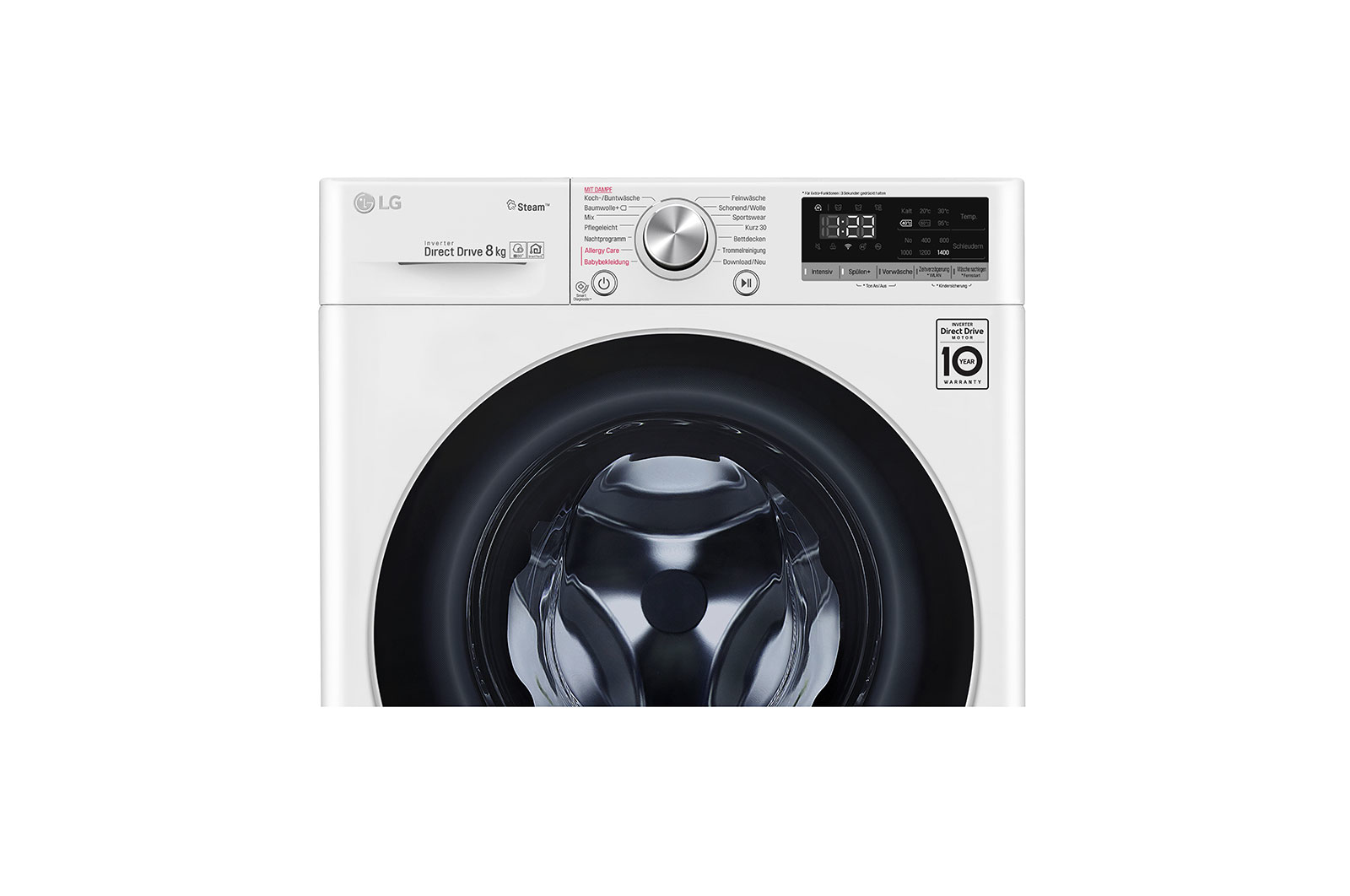 LG V4W800 washing machine Front-load – image 6