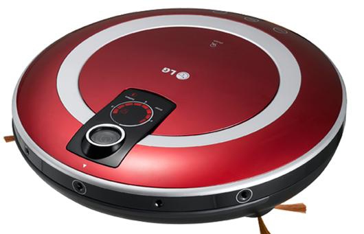 LG VR5902LVM robot vacuum Red