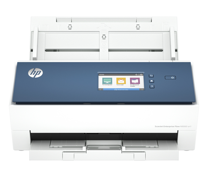 HP ScanJet Enterprise Flow N9000 sn1 Scanner ADF 600 x 600 DPI A3 Blu, Bianco