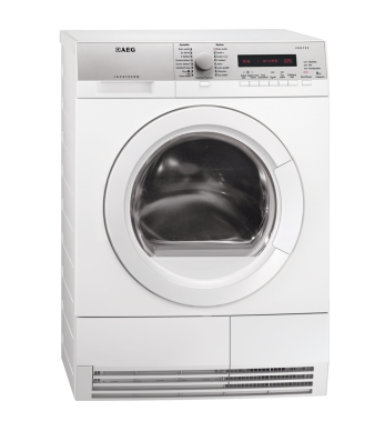 AEG T76385AH3C washer dryer Freestanding Front-load White
