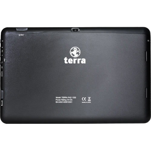 TERRA PAD 1003 3G Mediatek 16 GB 25.6 cm (10.1") 1 GB Wi-Fi 4 (802.11n) Android Black – image 3