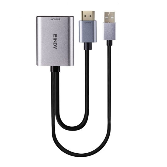 Lindy HDMI to USB Type C Converter with USB Power – image 2