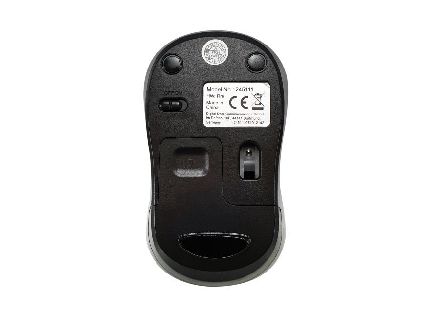 Equip Comfort Wireless Mouse, Blue – image 2