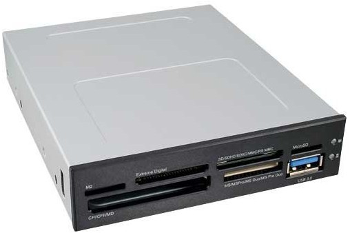 InLine 33394E card reader USB 3.2 Gen 1 (3.1 Gen 1) Internal Black