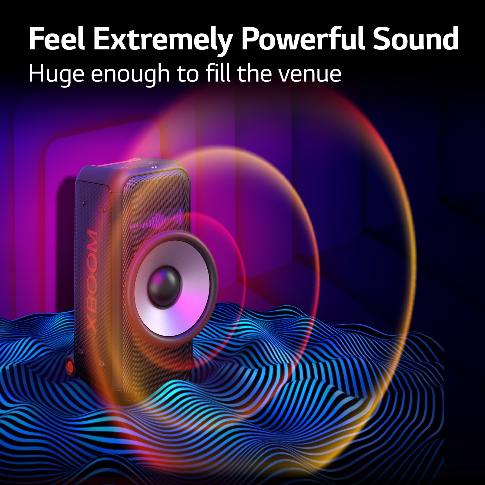 LG XL7S.DGBRLLK portable/party speaker 2.1 portable speaker system Black – image 8