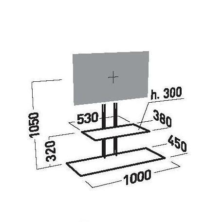 Nilox AMER035061 TV mount/stand – image 3