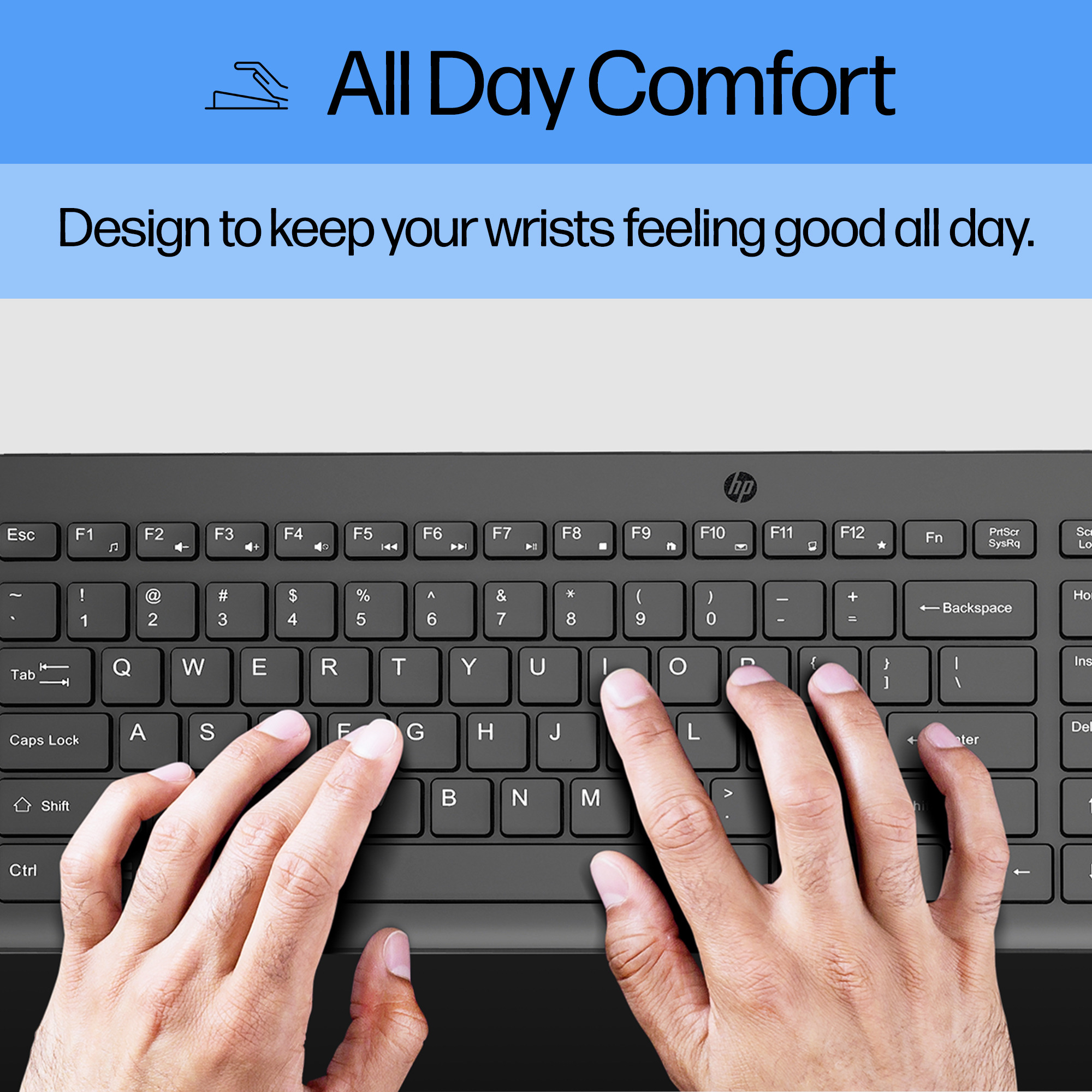 HP 150 USB-A Wired Keyboard – image 6