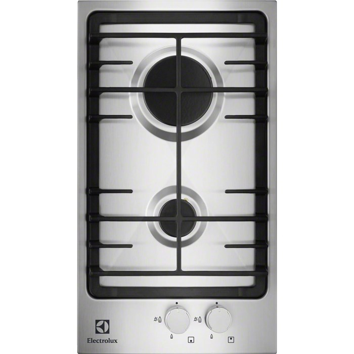 Electrolux EGG3322NOX hob Stainless steel Built-in Gas 2 zone(s)