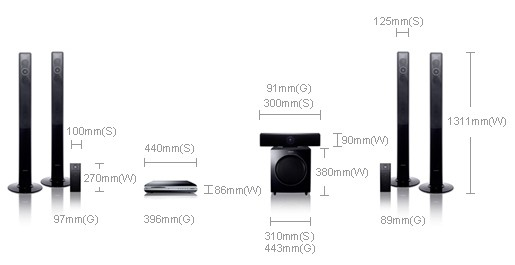 Samsung HT-BD2 home cinema system – image 2