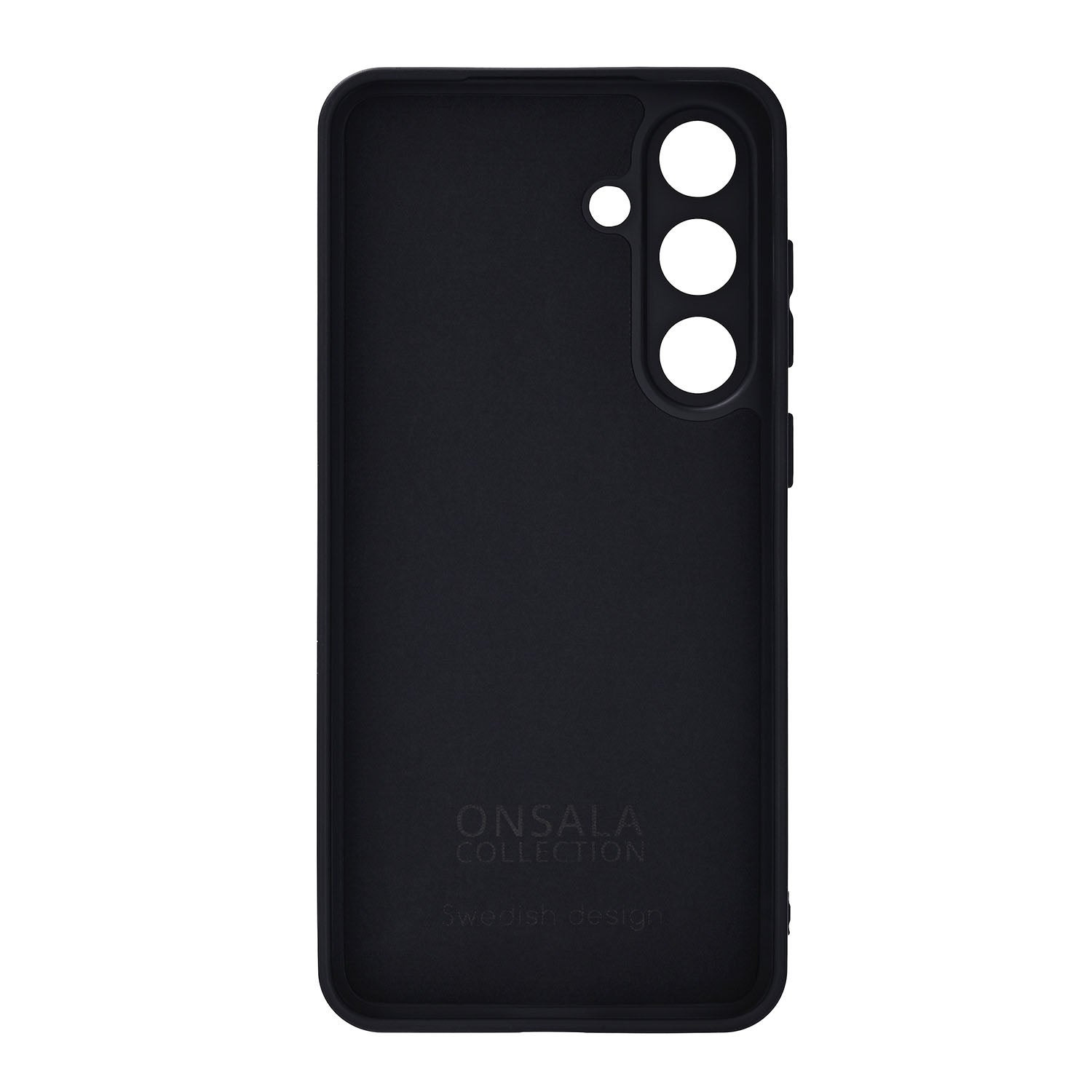 Onsala Phone Case with Silicone Feel Black - Samsung Galaxy S25 FE – image 3