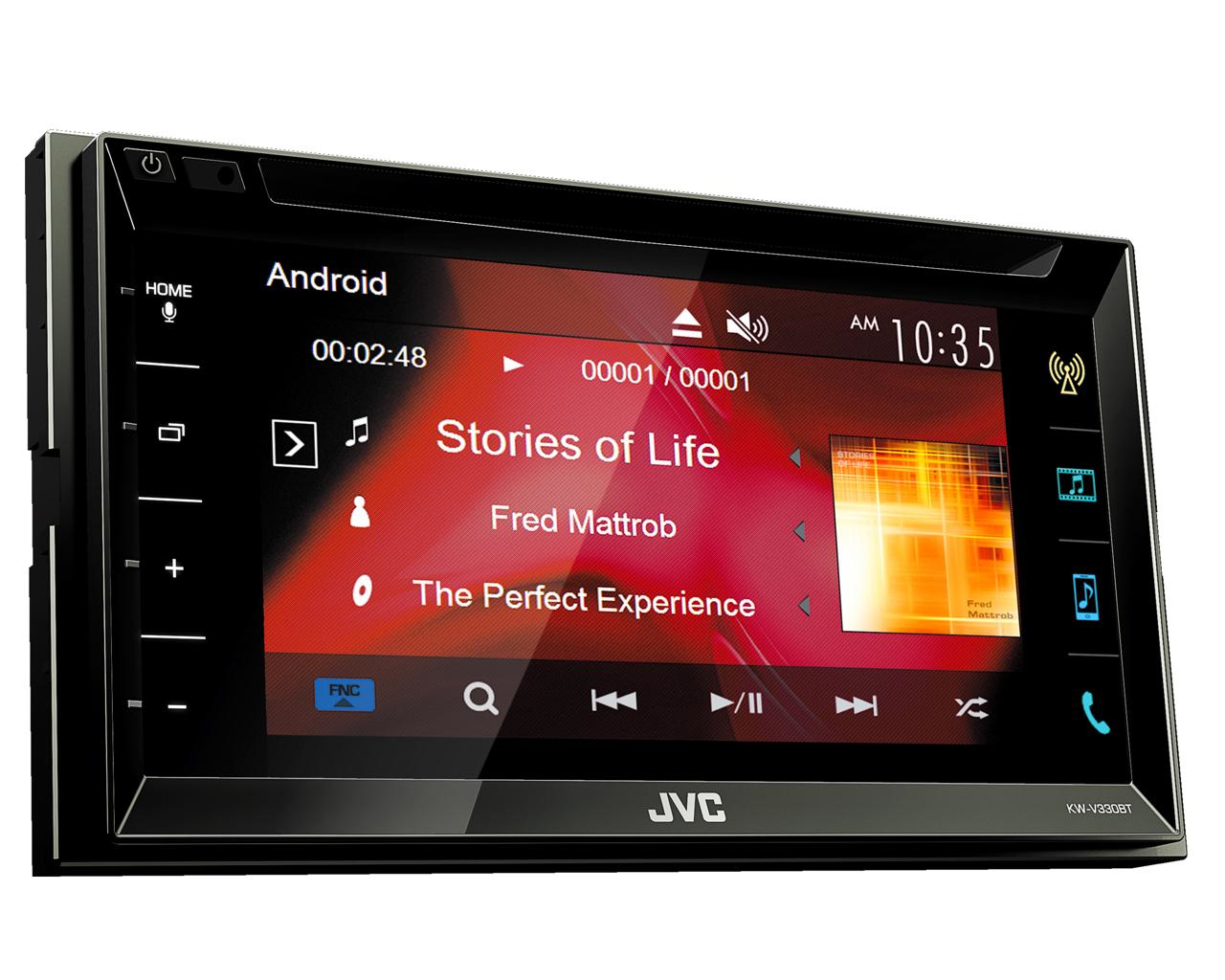 JVC KW-V330BT car media receiver Black Bluetooth – image 4