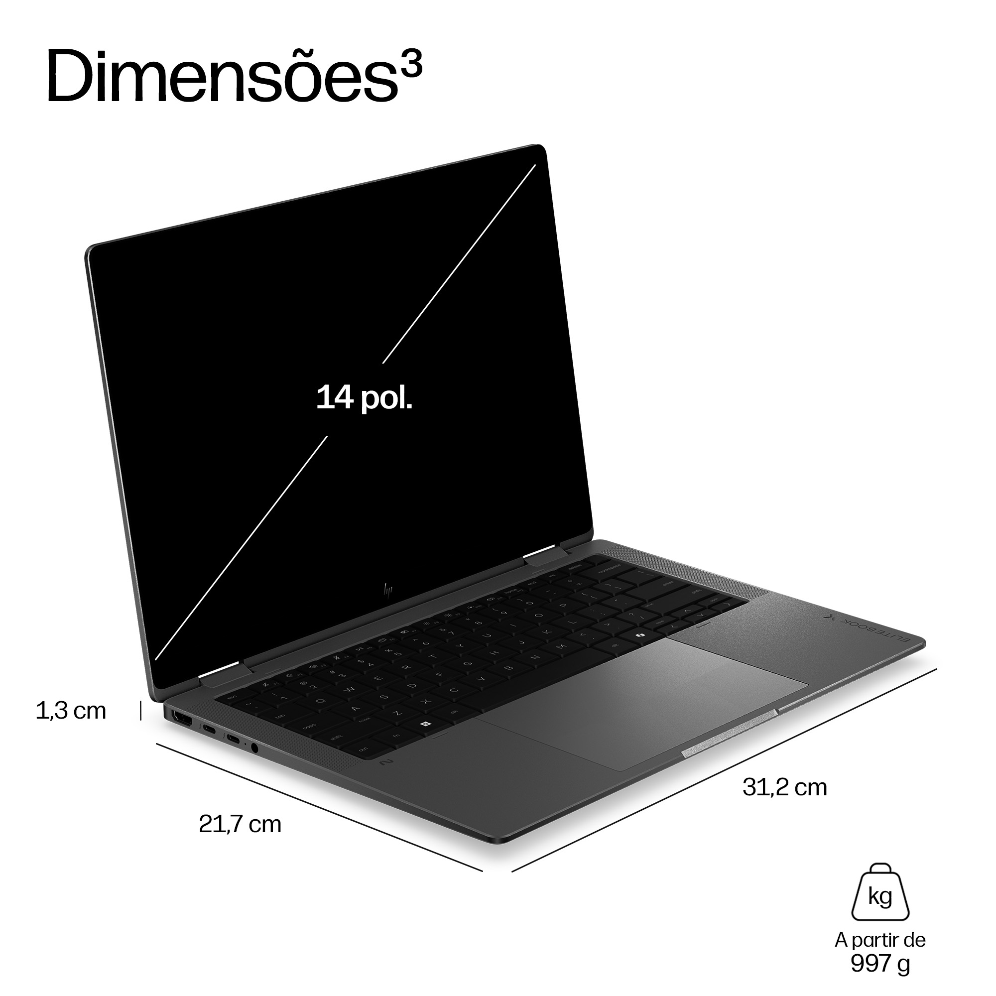 HP EliteBook X G2i Notebook Next Gen AI — miniatura 5