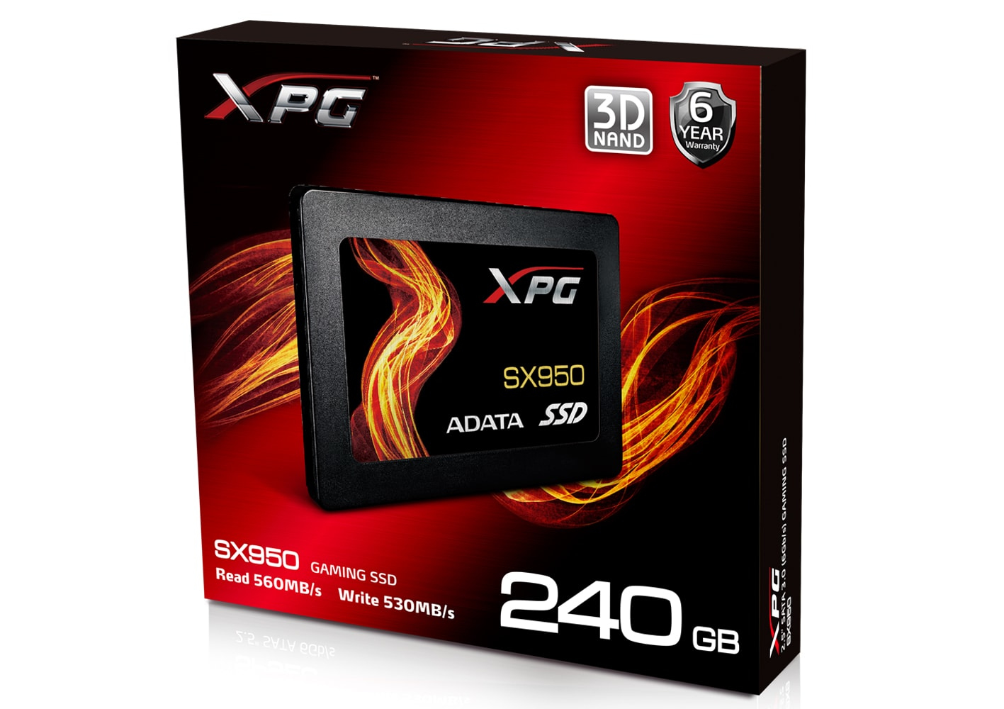 XPG SX950 240 GB 2.5" Serial ATA III 3D MLC – image 7