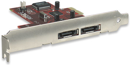 Manhattan PCI Express Card, SATA 3.0 Gbit/s, 2 External Ports, Lifetime Warranty, Retail Box – image 2