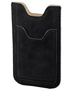 Hama 75079 mobile phone case Sleeve case Black
