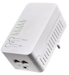 Hama 00053177 PowerLine network adapter 500 Mbit/s Ethernet LAN Wi-Fi White 1 pc(s) – image 2