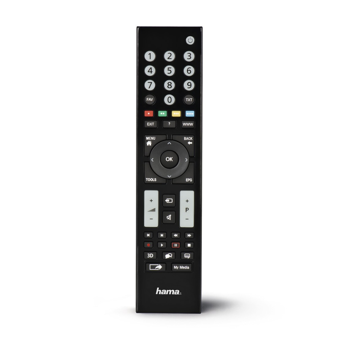 Hama 00179809 remote control IR Wireless TV Press buttons