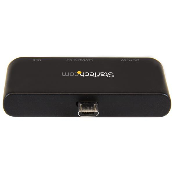 StarTech.com On-the-Go USB card reader for mobile devices - supports SD & Micro SD cards – image 3