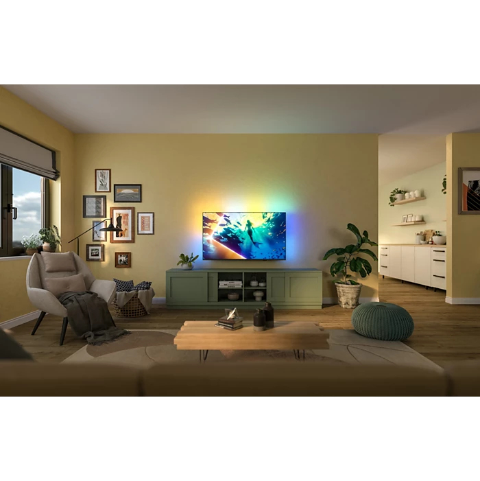 Philips 55PUS8000 Ambilight TV LED 55 (139 cm) 4K UHD 3840x2160 HDR10 Smart TV 3xHDMI — photo 7