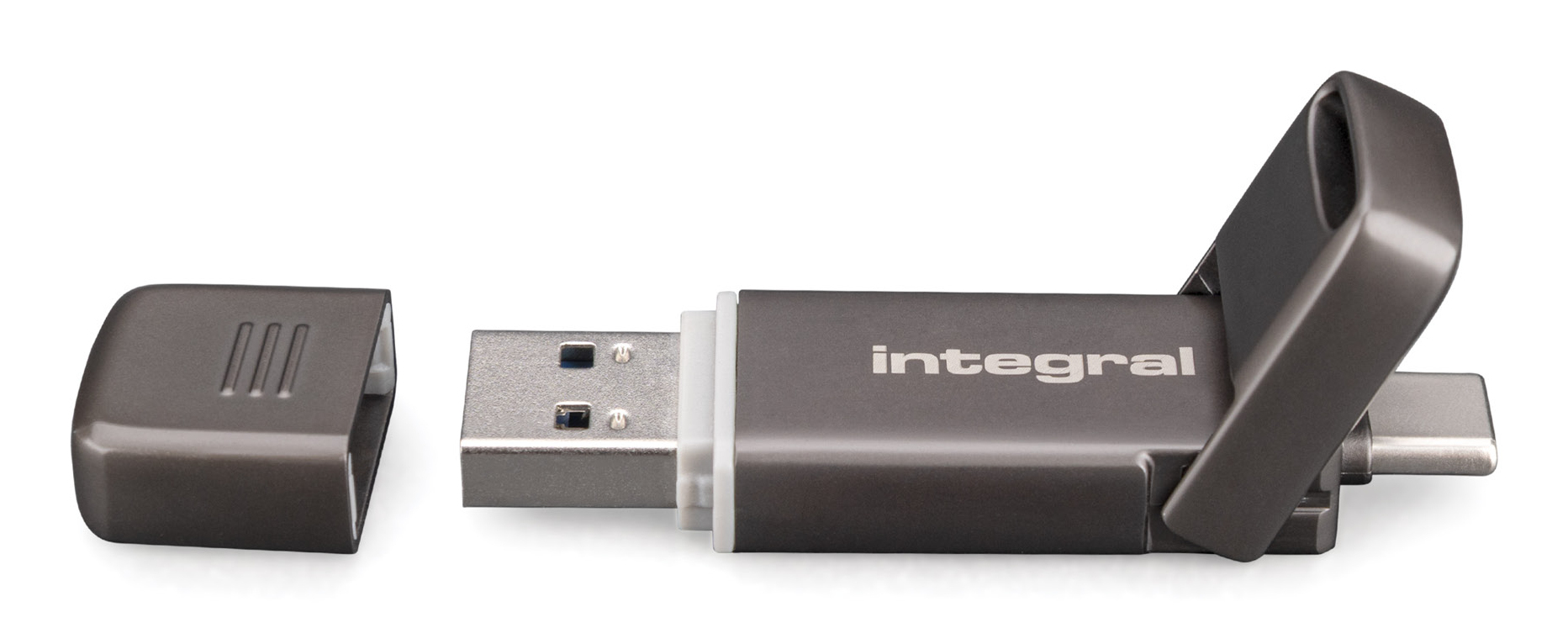 128GB USSD 3.2 GEN2x1 SLIMXPRESS DUAL METAL JUSQUÀ 550MB/s EN LECTURE ET...