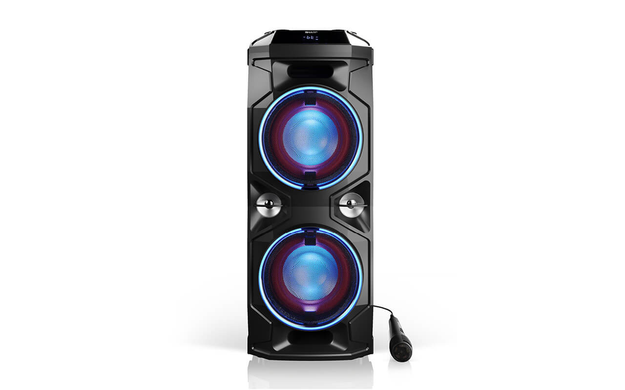 Sharp PS-940 portable/party speaker Black – image 4