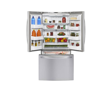 LG GM-B258RBS side-by-side refrigerator Freestanding Stainless steel – image 2