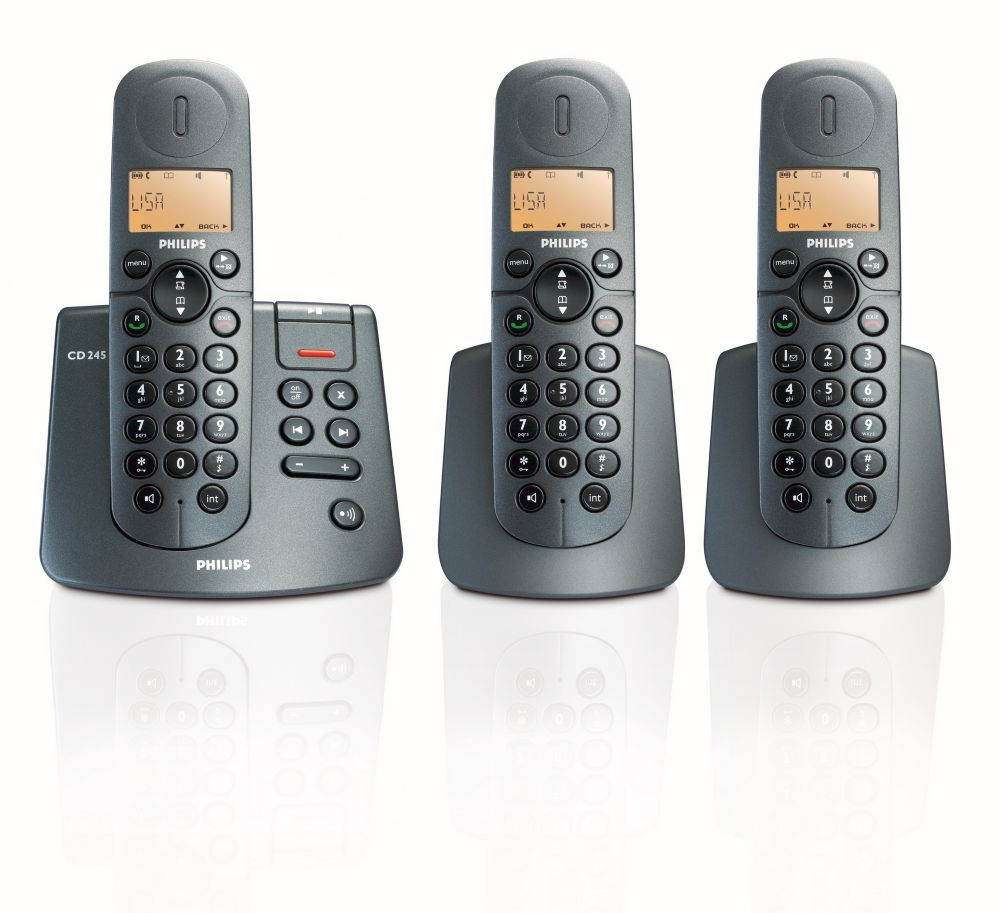 Philips CD2453B Cordless phone answer machine