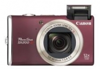Canon PowerShot SX200 IS, Red – image 1