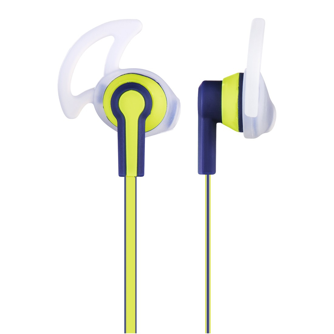 Hama Reflective Headset Wired In-ear Calls/Music Blue, Yellow – image 2
