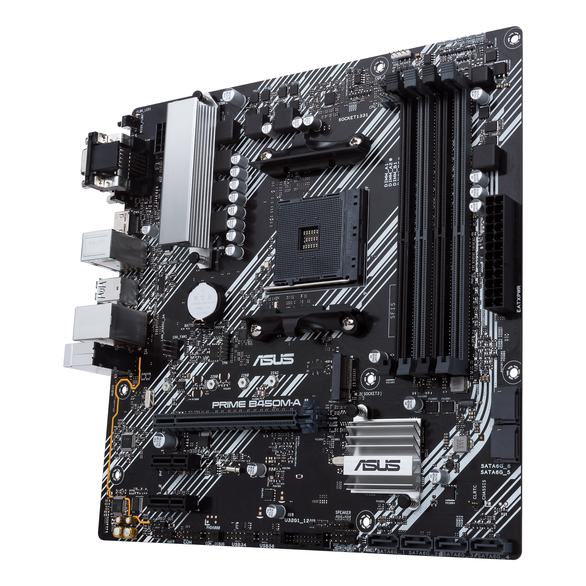 Tarjeta Madre ASUS PRIME B450M-A II/CSM - Socket AM4 - 4xDDR4 - 2133/4400(OC) MHz - HDMI - VGA - USB 2.0/3.2 - Micro ATX - PRIME B450M-A II/CSM Tarjeta Madre ASUS PRIME B450M-A II/CSM - Socket AM4 - 4xDDR4 - 2133/4400(OC) MHz - HDMI - VGA - USB 2.0/3.2 - Micro ATX - PRIME B450M-A II/CSM