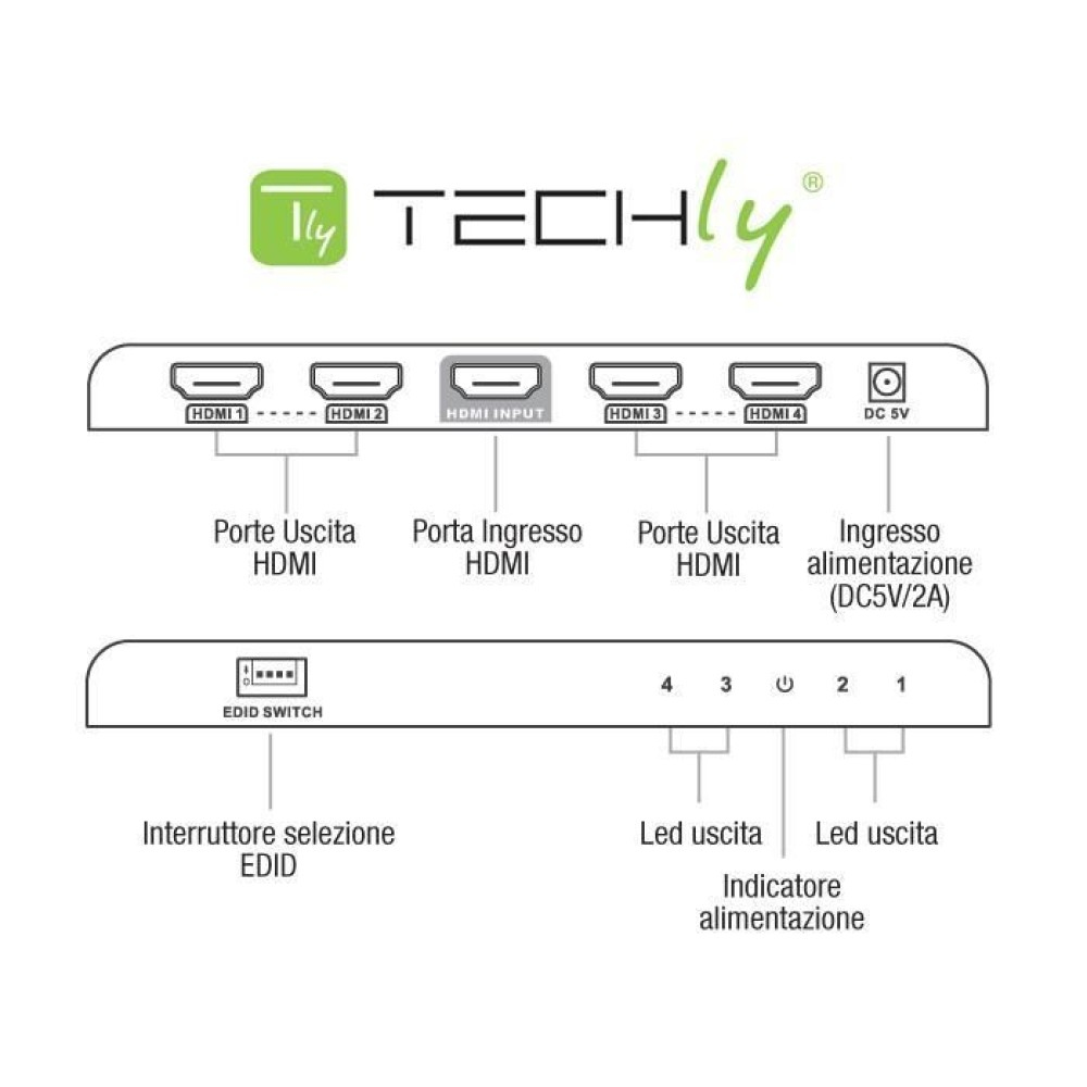 Techly IDATA HDMI2-4K4E – image 6