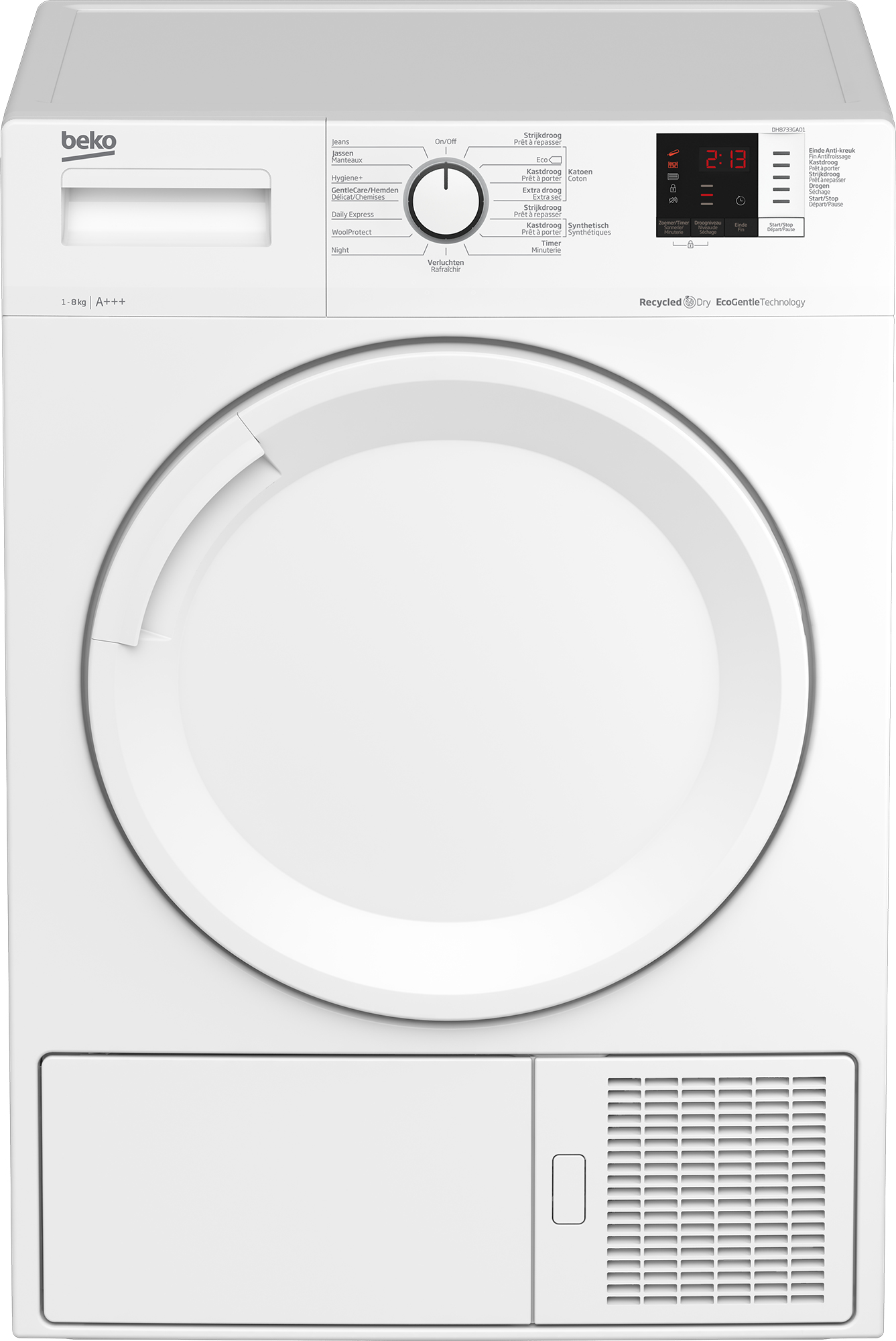 Beko DH8733GA01 tumble dryer Freestanding Front-load – image 1