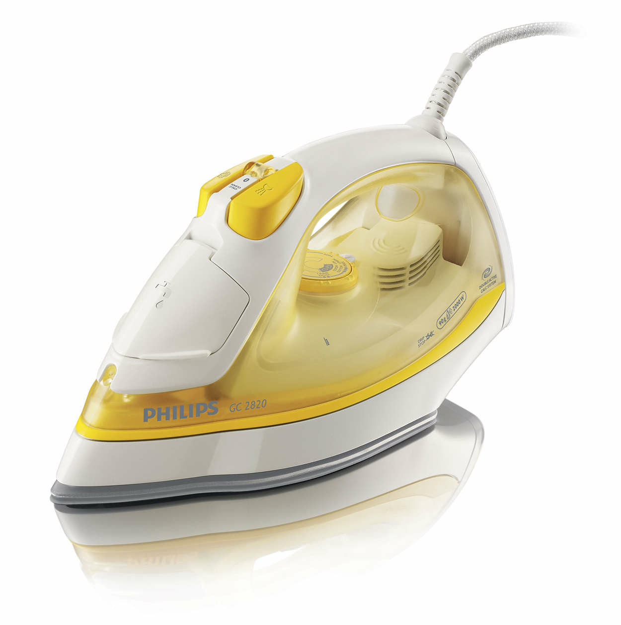 Philips RI2820/02 iron Dry & Steam iron SteamGlide soleplate