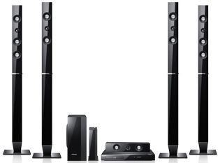 Samsung HT-C5550W home cinema system 5.1 channels Black
