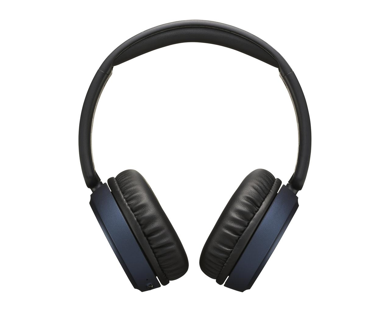 JVC HA-S65BN-A Headset Wired & Wireless Head-band Music Micro-USB Bluetooth Black, Blue – image 4