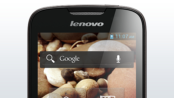 Lenovo A690 10.2 cm (4") Dual SIM Android 2.3 3G 0.5 GB 1500 mAh Black – image 2