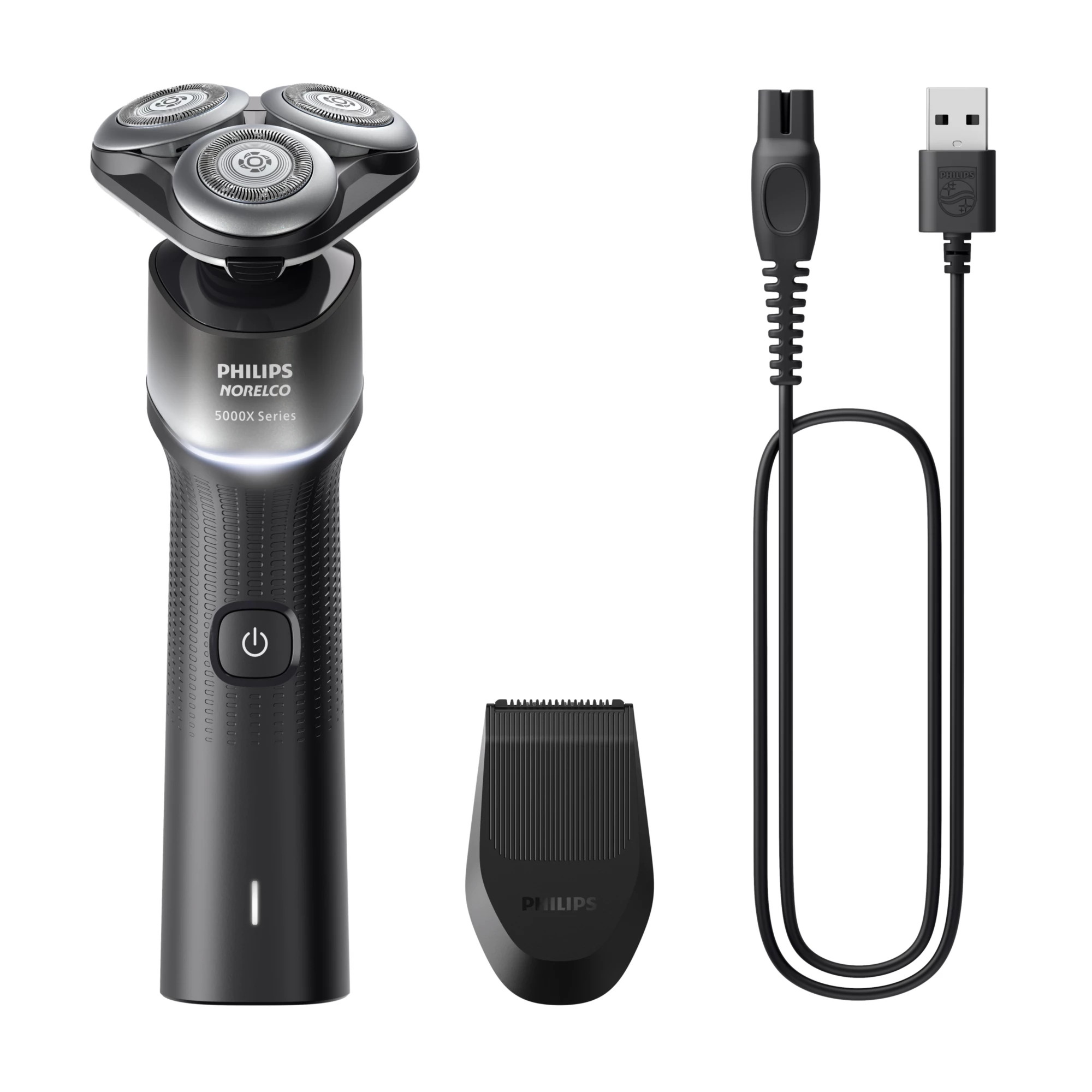 Philips X5004/84 men's shaver Rotation shaver Trimmer Black, Silver
