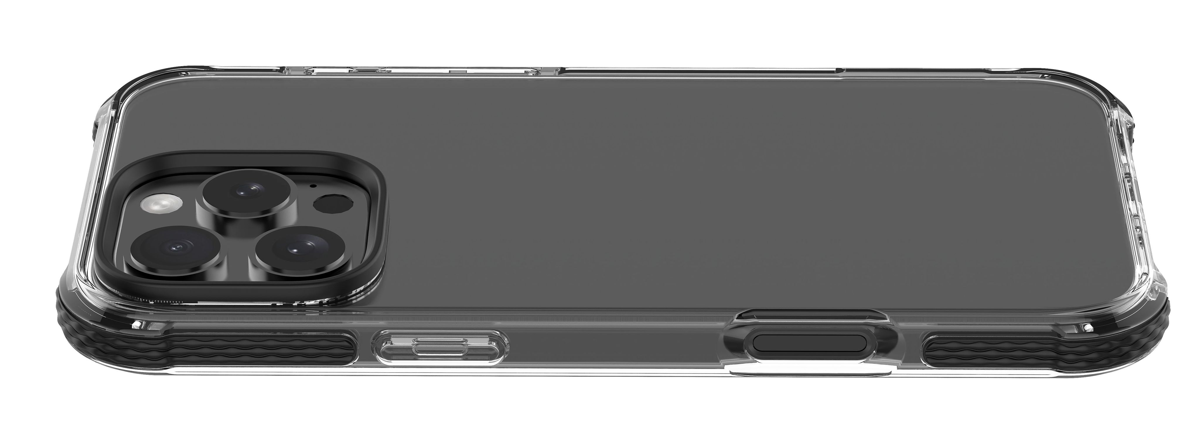 Tetra Force Strong Guard - iPhone 16 Pro Ultraverstärkte, stoßdämpfende Schutzhülle mit integrierter antibakterieller Microban®-Technologie