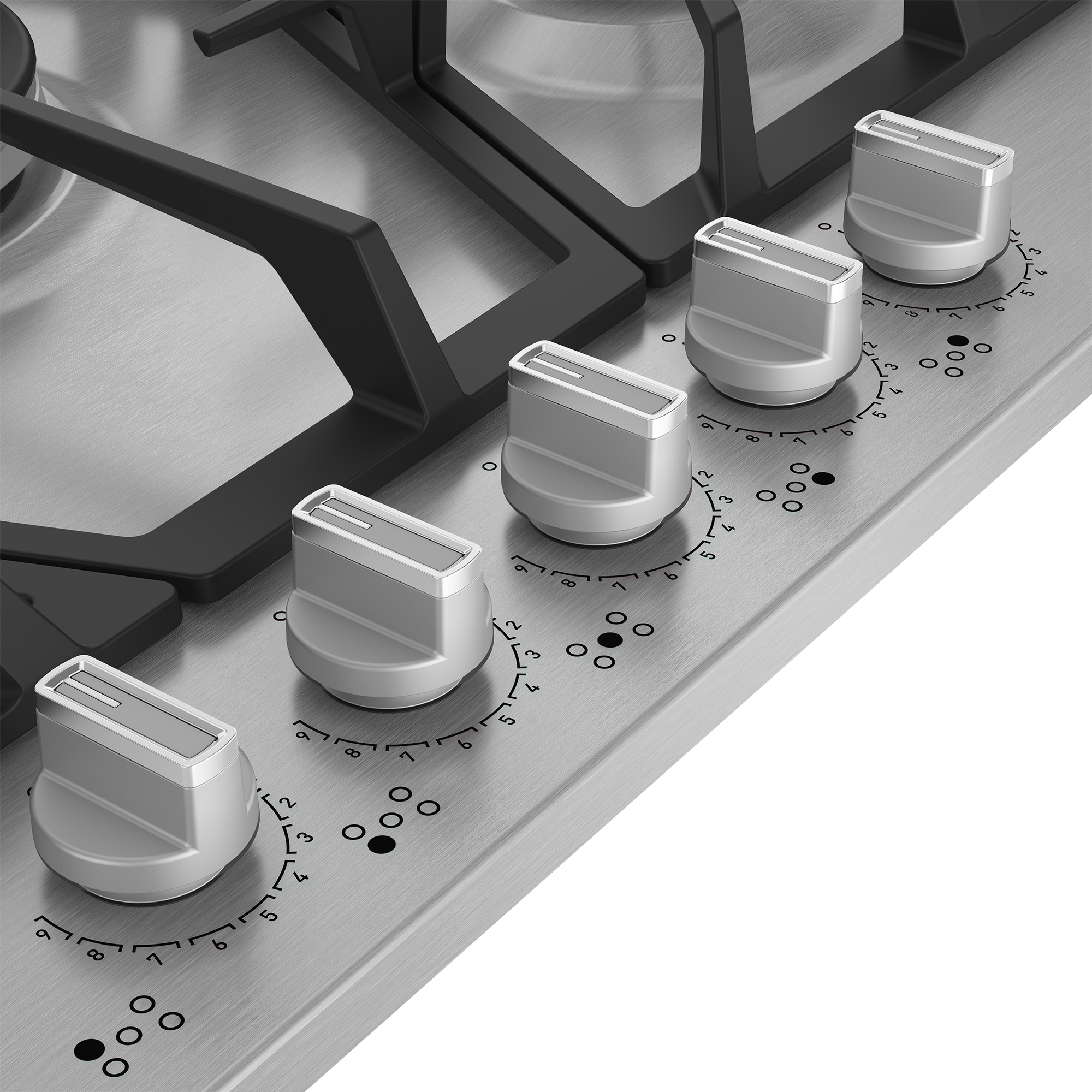 Grundig GIGA7235260XE hob Stainless steel Built-in – image 3