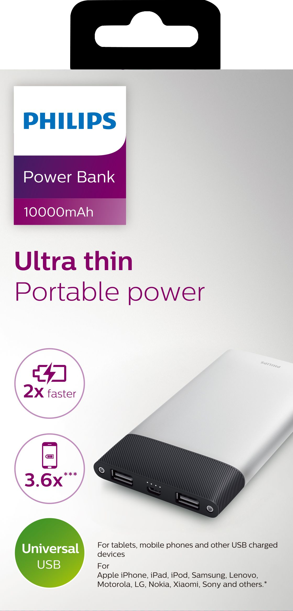 Philips DLP10006/97 power bank Lithium Polymer (LiPo) – image 2