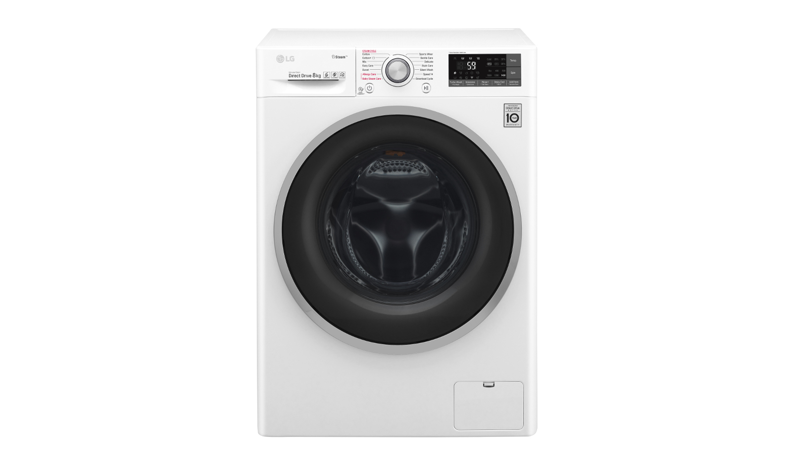 LG F4J7TY1W washing machine Front-load