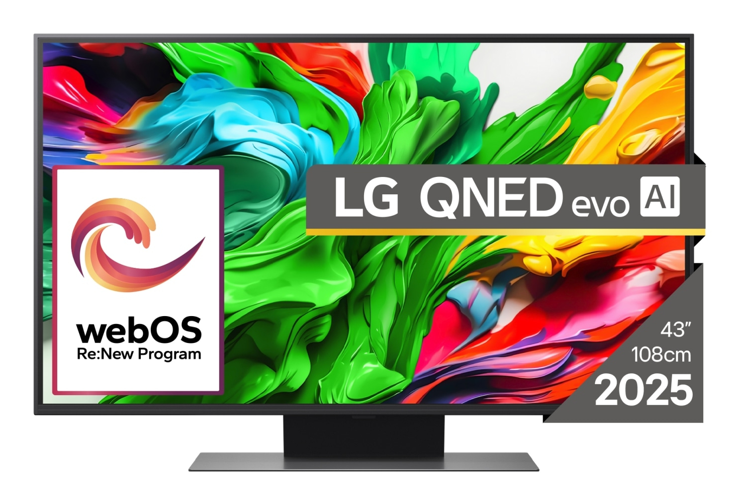 LG QNED evo AI 43QNED86A3C TV – image 1