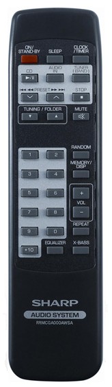 Sharp XLMP15H Home audio micro system – image 2