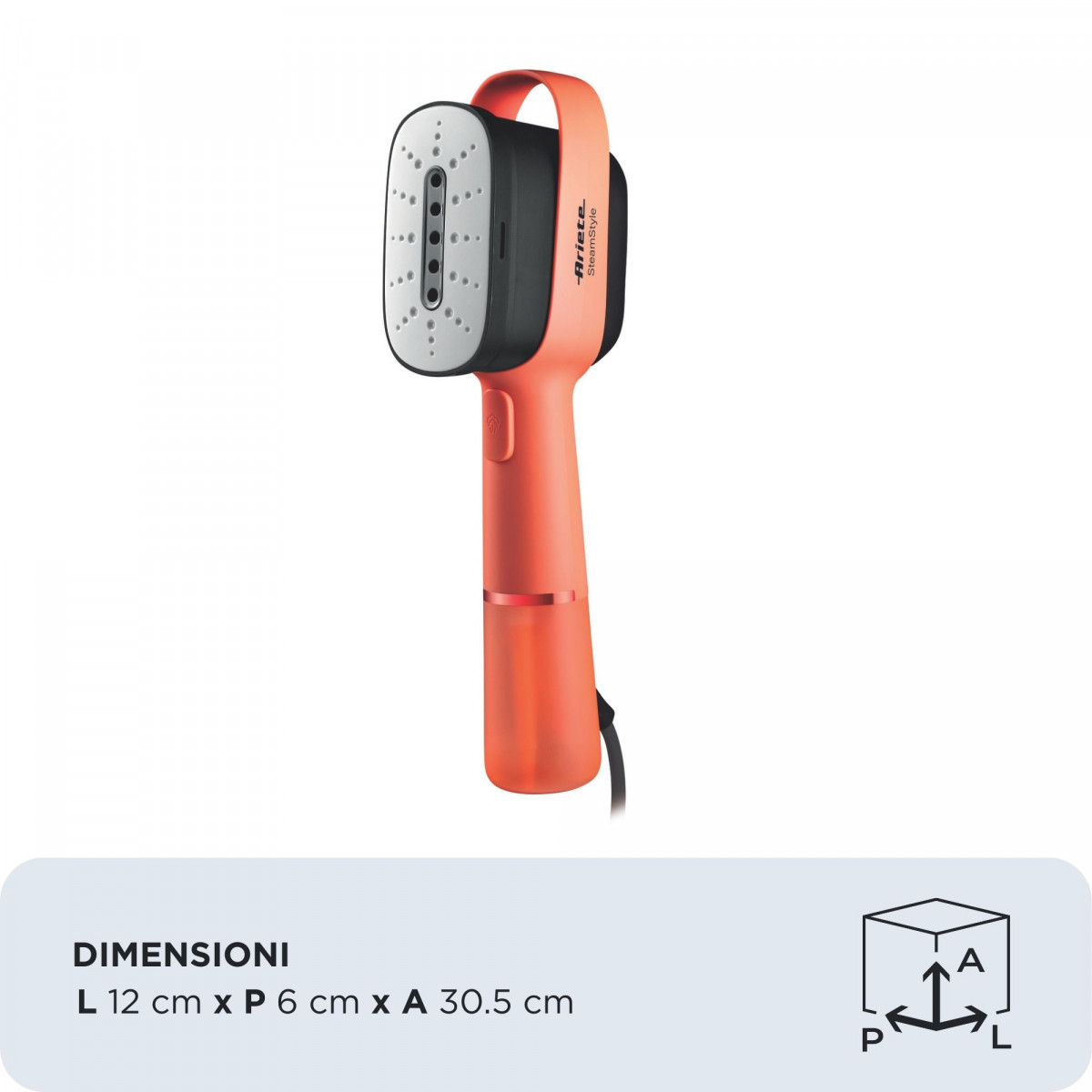 Ariete 4301 Steam Style, Vertical iron – image 4