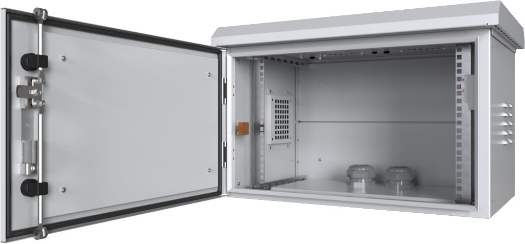 Lanview RWMIP66W07U45W rack cabinet 7U White – image 2