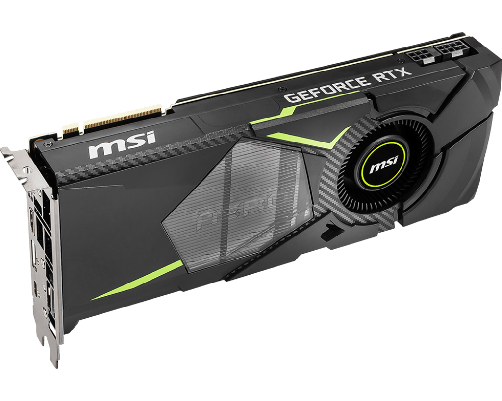 MSI AERO RTX2080AERO8G graphics card NVIDIA GeForce RTX 2080 – image 2