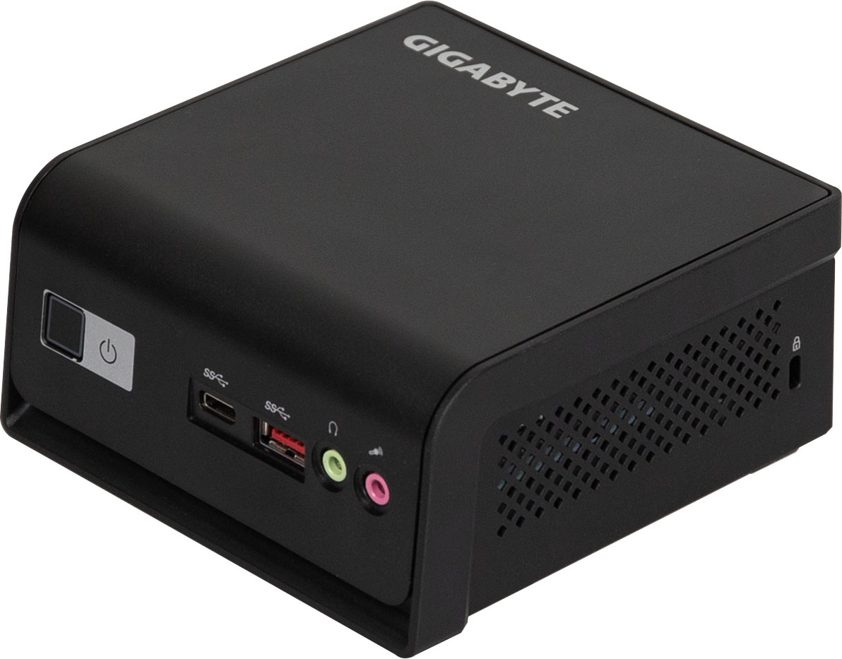 Gigabyte BRIX (GB-BTIP-N150) Barebone Kit, Intel N150 3.6GHz Quad Core CPU, 1 x DDR5 SO-DIMM Slot, 2 x M.2-2280 Slot, 1 x M.2-2230 slot, 1 x 2.5 Inch SATA Slot, Wi-Fi 5 & Bluetooth 5.0