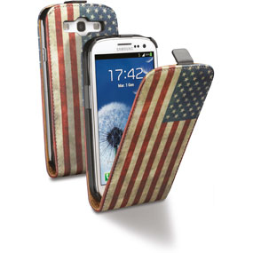 Cellularline FLAPFLAGGALAXYS32 mobile phone case Flip case Multicolour